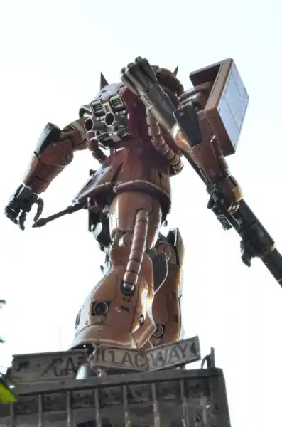 Сборные модели роботов Gundam .Часть 5.Diorama