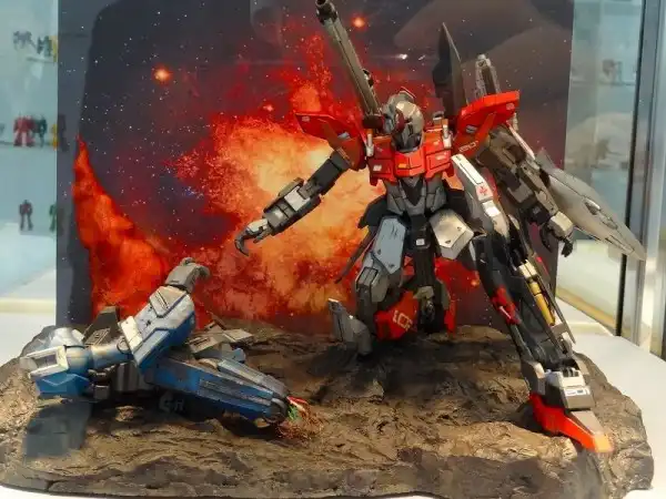 Сборные модели роботов Gundam .Часть 5.Diorama