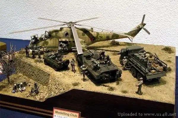 Реалистичные макеты военных действий