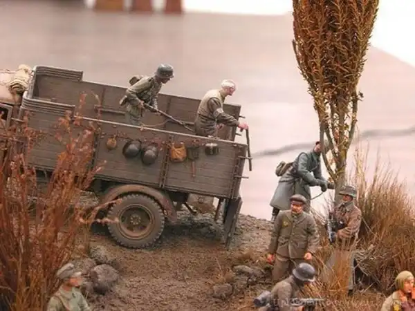 Реалистичные макеты военных действий