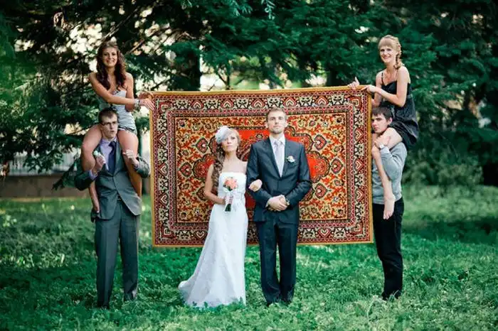 Подборка смешных и неудачных свадебных фотографий