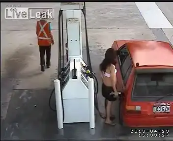 Кража бензина