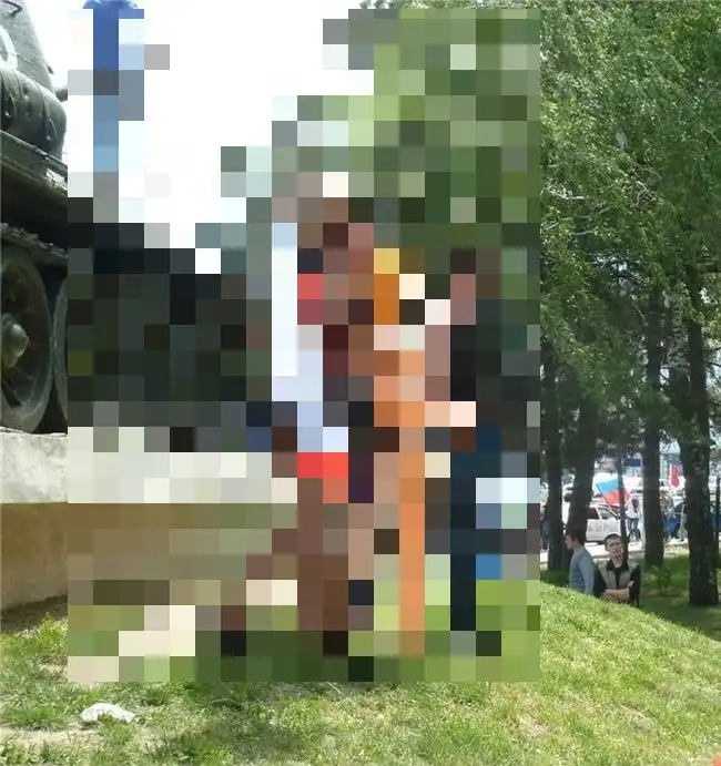 Странная фотосессия на день Победы по-ставропольски Странная фотосессия на день Победы по-ставропольски