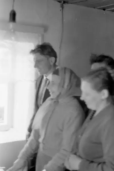 Сельская свадьба в Рязанской области. 1964 г