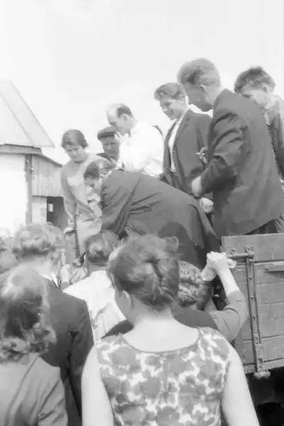 Сельская свадьба в Рязанской области. 1964 г