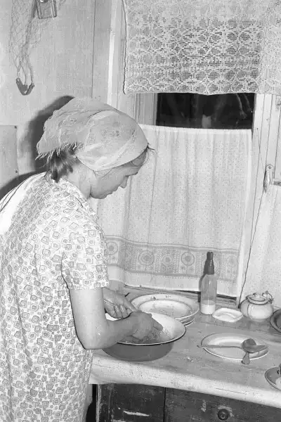 Сельская свадьба в Рязанской области. 1964 г