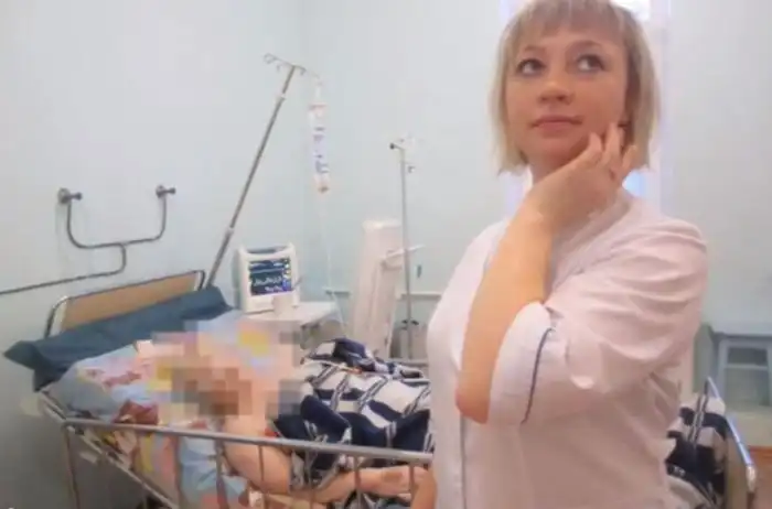 Необычная фотосессия медсестер в городской больнице Александровска