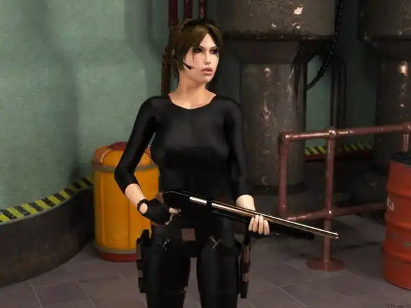 Lara Croft Фото 2D 3D арт