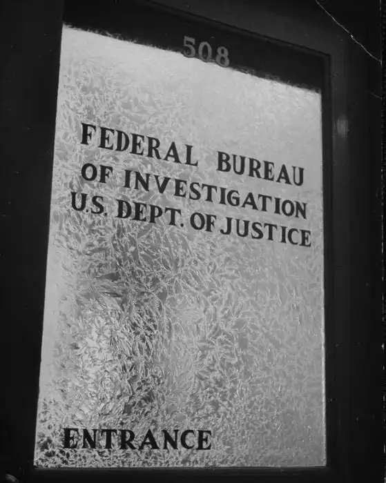 Американское ведомство ФБР 30-40х годов прошлого века