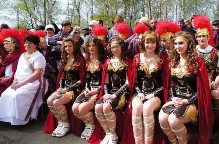 Необычный наряд выпускников из Кемеровской области