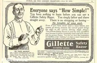 История компании Жиллет (Gillette)