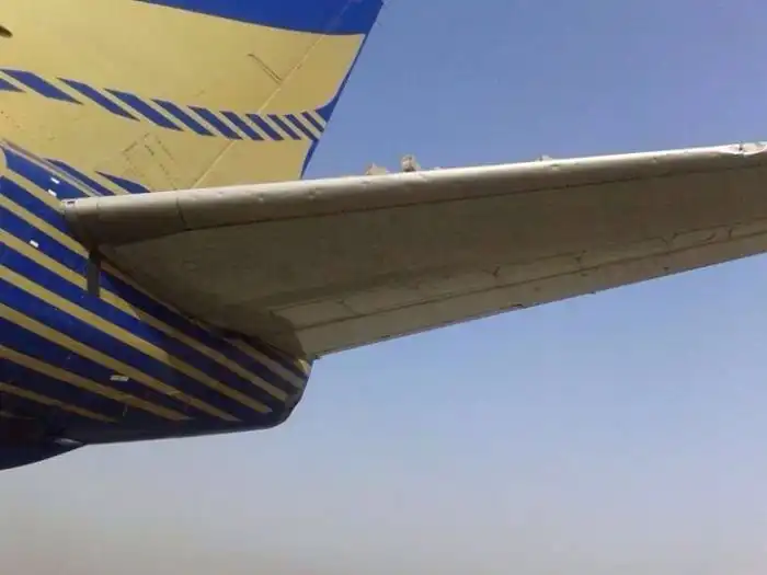 Тестирование двигателей Boeing 737 перед взлетом