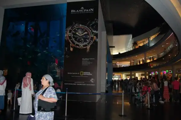 Дубайский аквариум (Aquarium of the Dubai mall)