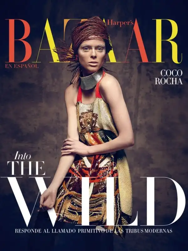 Коко Роша (Coco Rocha) в фотосессии для журнала «Harper’s Bazaar»