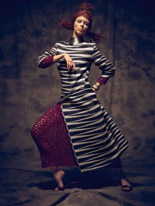 Коко Роша (Coco Rocha) в фотосессии для журнала «Harper’s Bazaar»