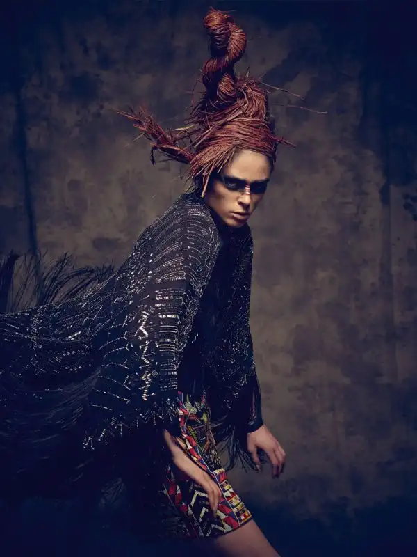 Коко Роша (Coco Rocha) в фотосессии для журнала «Harper’s Bazaar»