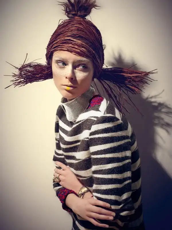 Коко Роша (Coco Rocha) в фотосессии для журнала «Harper’s Bazaar»