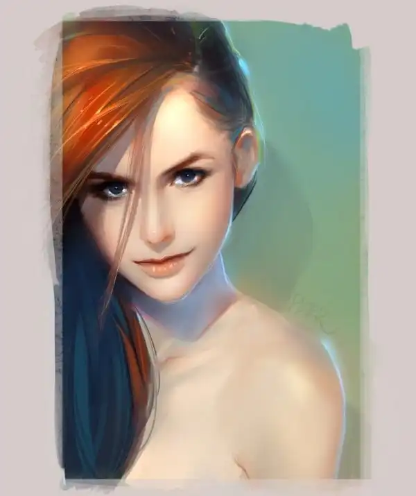 НАРИСОВАННАЯ КРАСОТИЩА #103...