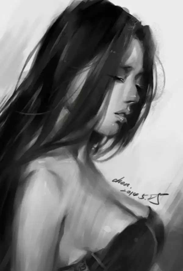 НАРИСОВАННАЯ КРАСОТИЩА #108...
