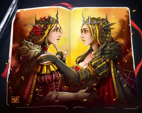 НАРИСОВАННАЯ КРАСОТИЩА #108...