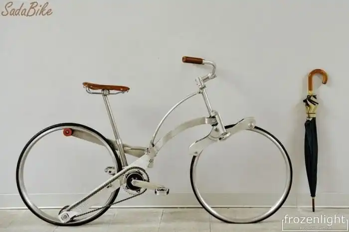 Прототип складного велосипеда будущего