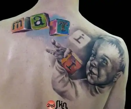 Невероятно реалистичные татуировки детей