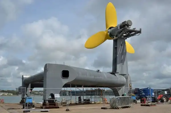 Самый большой в мире подводный «ветрогенератор»