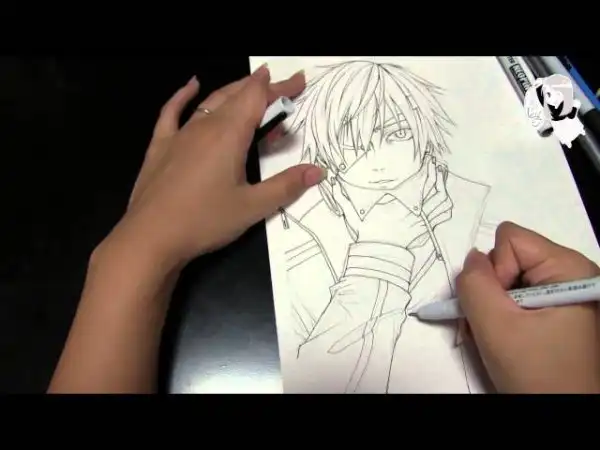 Speed Drawing. Токийский Гуль.