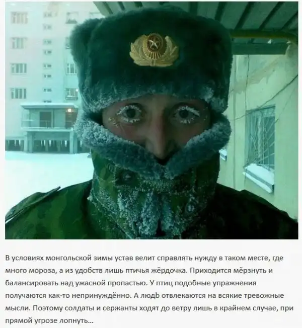 Главное на службе в армии - запомнить два основных правила