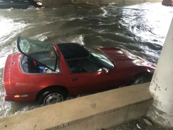 Наводнение в Детройте