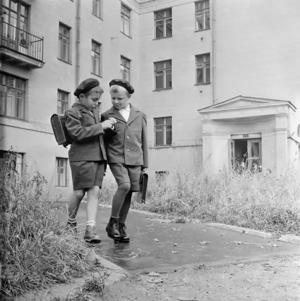 Советские школьники 50-х годов