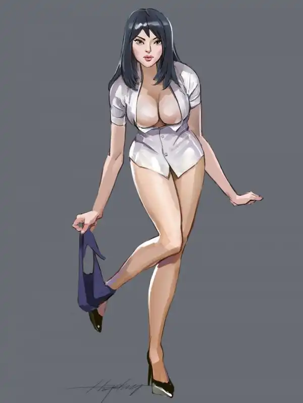 НАРИСОВАННАЯ КРАСОТИЩА #151...