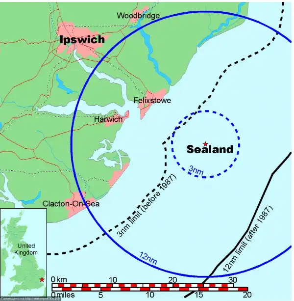 Княжество Силенд (Sealand), которого нет на карте