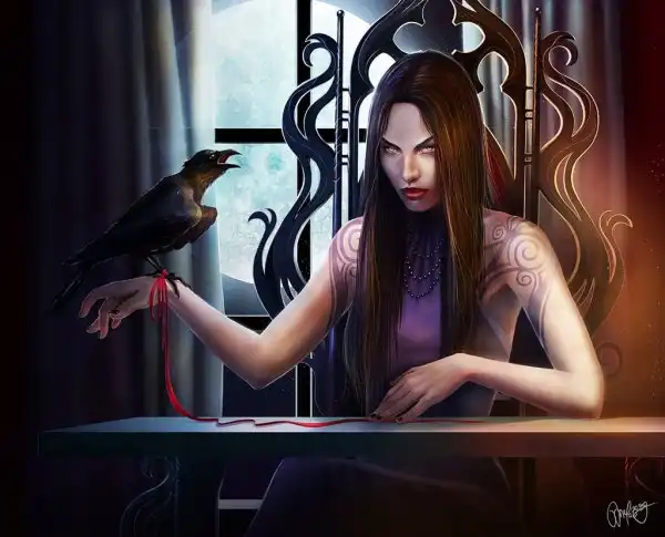 НАРИСОВАННАЯ КРАСОТИЩА #153...