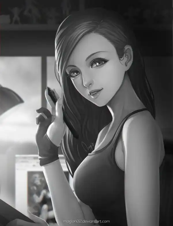 НАРИСОВАННАЯ КРАСОТИЩА #171...