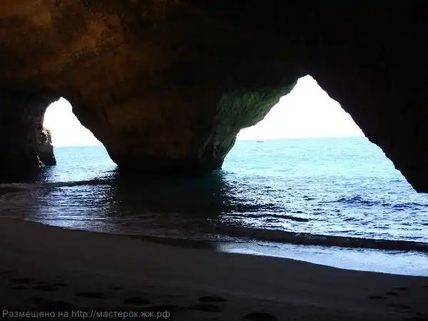 Пещерный пляж или фотошоп ?