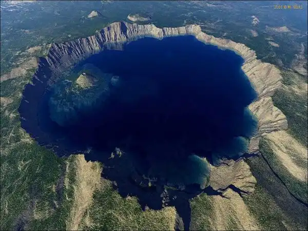 Кратерное озеро Крейтер (Crater Lake)