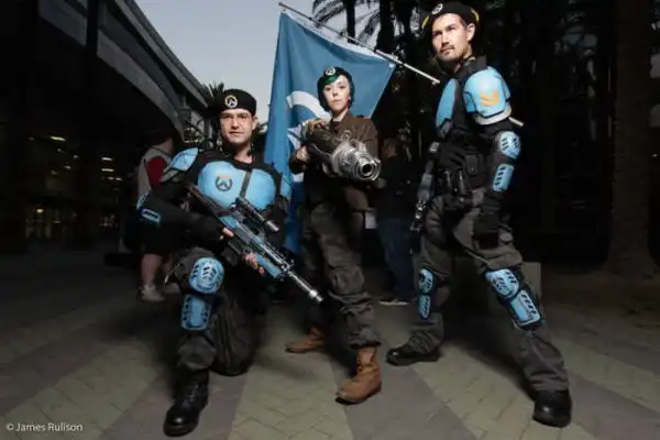 Косплееры игрового фестиваля BlizzCon 2015
