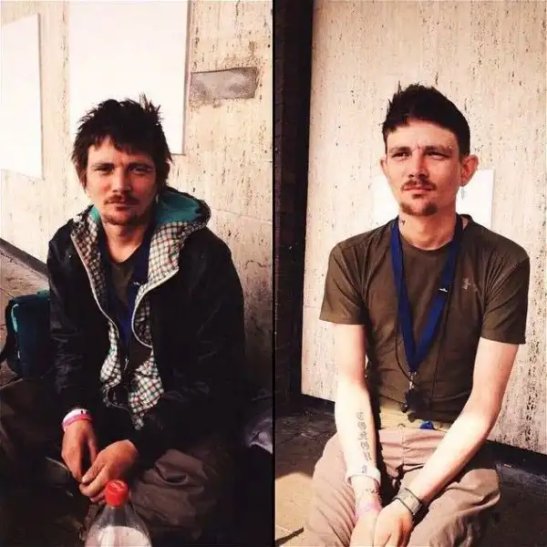 Парикмахер бесплатно стрижет бездомных после полного рабочего дня