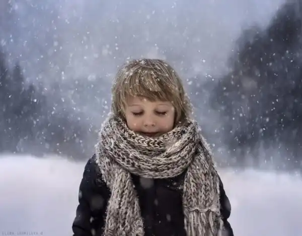 15 зимних фото о счастливом детстве в деревне