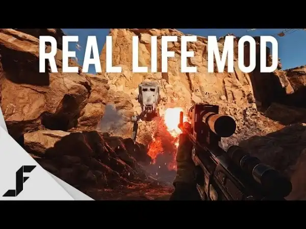 Star Wars Battlefront Real Life Mod - 4K 60FPS