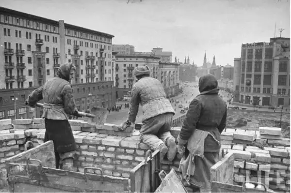 Москва 1947 года в журнале Life