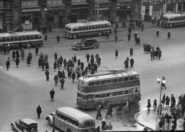 Москва 1947 года в журнале Life