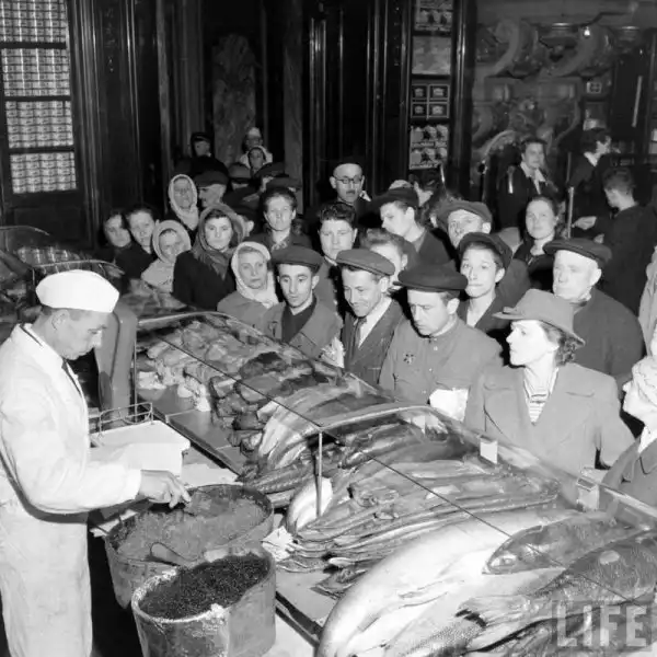 Москва 1947 года в журнале Life