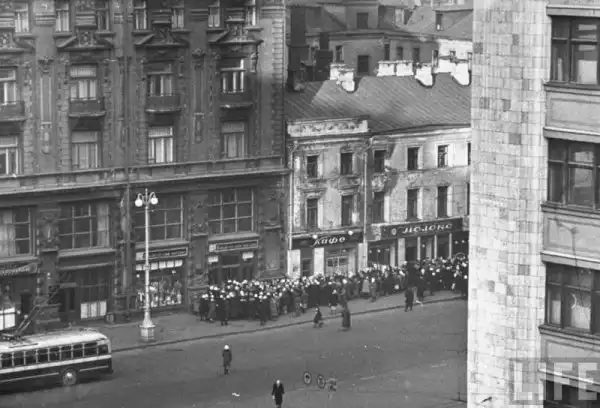 Москва 1947 года в журнале Life