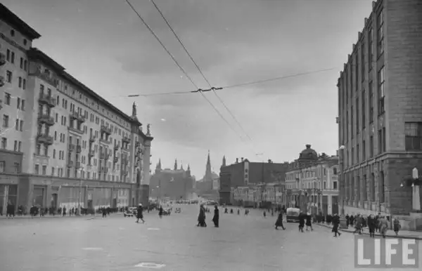 Москва 1947 года в журнале Life