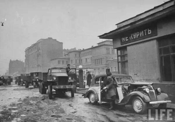 Москва 1947 года в журнале Life