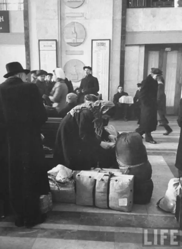 Москва 1947 года в журнале Life