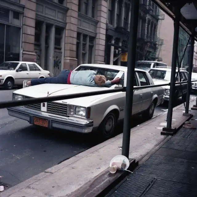 Нью-Йорк 80-х годов на фото Джанет Делани