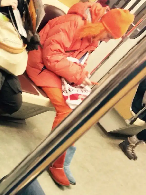 Модники из российского метрополитена